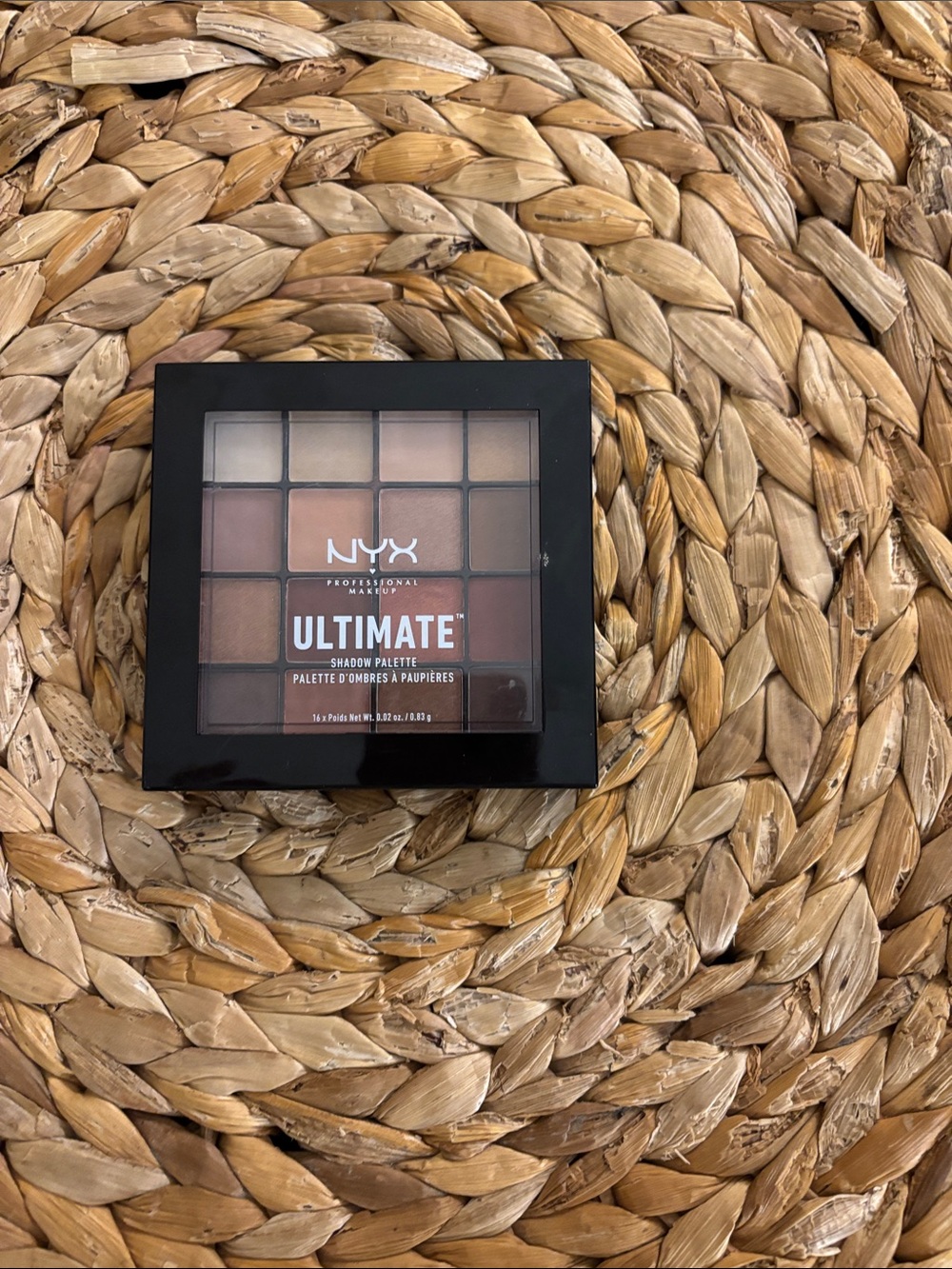NYX Ultimate Eyeshadow Palette — Warm Browns & Creams